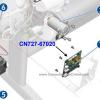 CN727-67020 DesignJet T Series Plotter Interconnect PCA