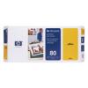 C4823A No. 80 DesignJet 1050C / 1055 CM Yellow Print Head and Cleaner