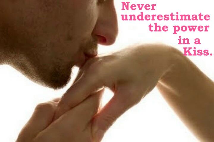 Never underestimate the power in a kiss.